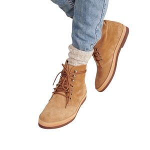 Jenni Kayne Brown Lace Up Boots